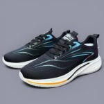 کتونی رانینگ مردانه اسپرت مشکی Men's Black Running Sneakers