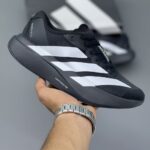 کفش آدیداس آدیزیرو مشکی سفید Adidas Adizero Black White