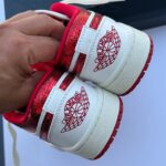 کفش نایک ایر جردن وان لو یاقوتی Nike Air Jordan 1 Low Ruby