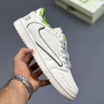 کفش نایک ایر جردن وان لو تراویس اسکات ژیوانشی Nike Air Jordan 1 Low Travis Scott Givenchy