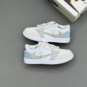 کفش نایک ایر جردن وان لو تراویس اسکات پاریس Nike Air Jordan 1 Low Travis Scott Paris