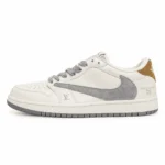 کفش نایک ایر جردن وان لو تراویس اسکات لویی ویتون Nike Air Jordan 1 Low Travis Scott Louis Vuitton